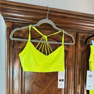 ALO Yoga Sunny Strappy Bra NWT